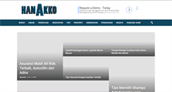 Desktop Screenshot of hanakko.com